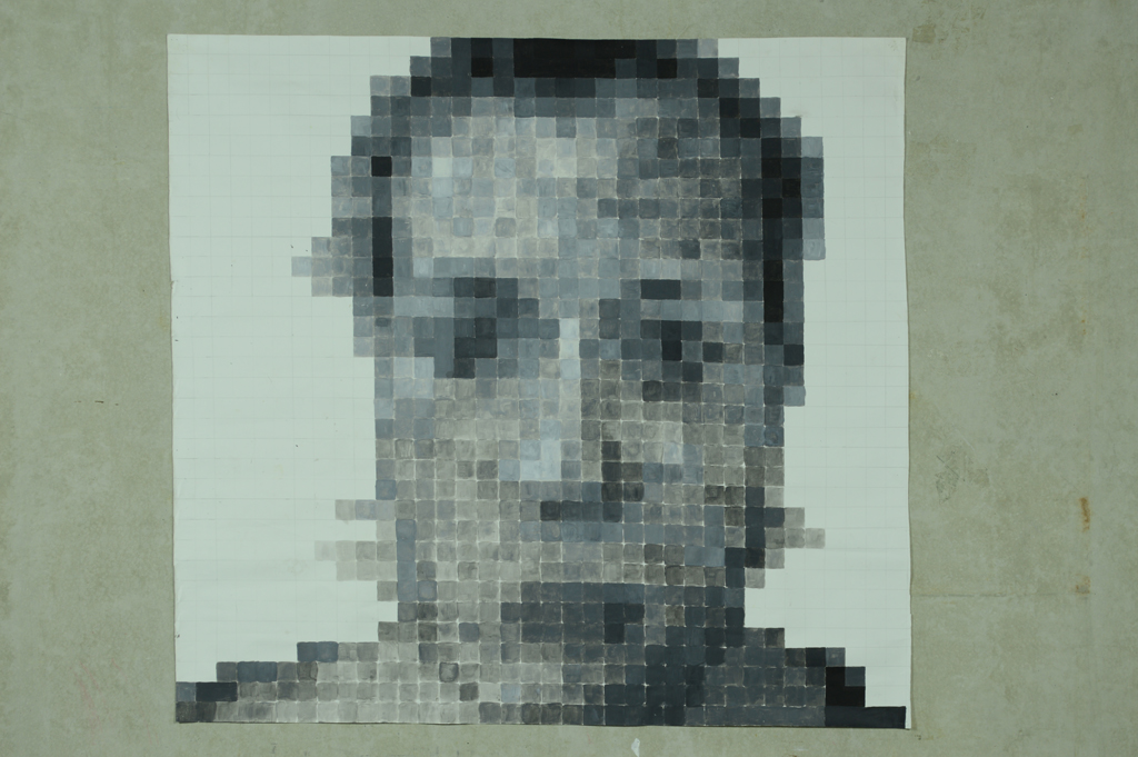 Pixelated Self portrait